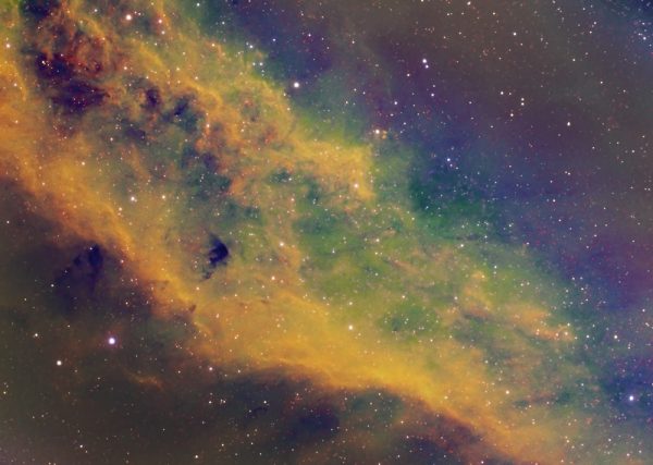 NGC1499 - California Nebula (Hubbe Palette)